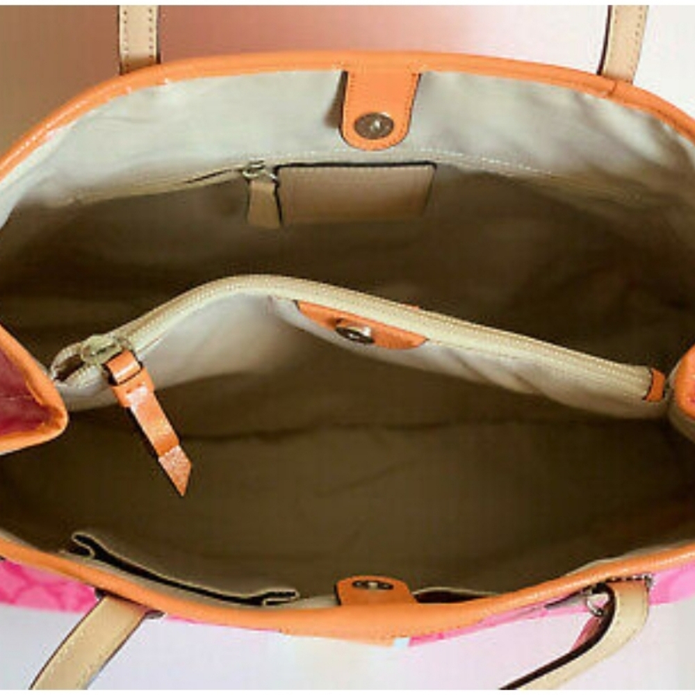 Coach Signature Drawstring Tote - Picture 2 of 5